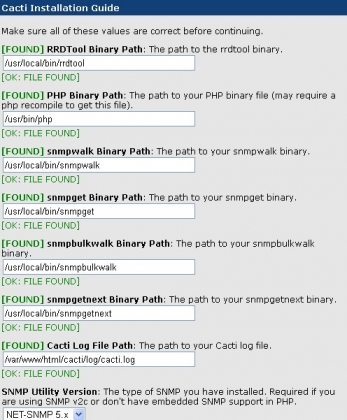 Linux下Cacti安装详细步骤