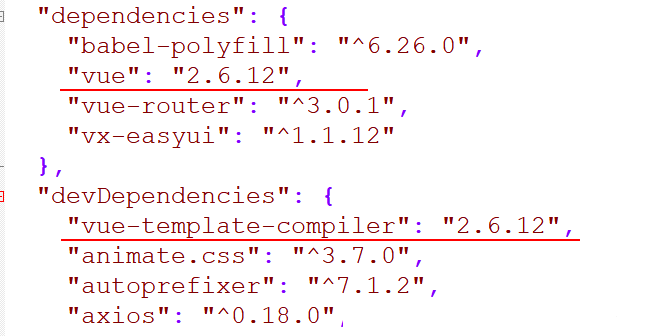 Vue中^符号和~符号的区别