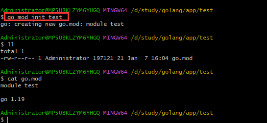 解决go: go.mod file not found in current directory or any parent directory； see ‘go help modules‘